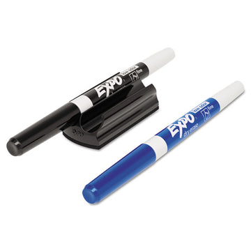 EXPO® Magnetic Clip Eraser, Broad Chisel Tip, Assorted Colors, 3-set freeshipping - TVN Wholesale